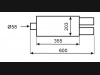 Tłumik WM SKOS 2x80mm