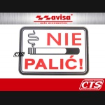 Naklejka AVISA - Nie palić