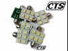 Żarówka rurkowa SV8.5 12V 36mm 6 SMD5050 LED biała (1szt.)