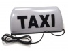 Lampa # Sygnalizator # Znak TAXI - na magnes BIAŁY (szpakówka)