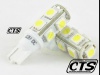 Żarówka W5W T10 12V 9 SMD5050 LED biała (1szt.)