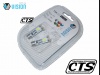 Żarówka W5W T10 12V 3 SMD5050 LED CANBUS biała (2szt.)