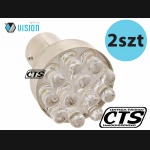 Żarówka BAY15D 12V 12 FLUX LED biała (2szt.)