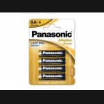 Bateria LR6 AA 1.5V PANASONIC Alkaline Power (4szt.)