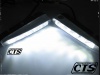 Lampy dzienne diodowe EinParts 12V 5x1W HP LED SKOŚNE