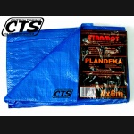 Plandeka niebieska 3x4m 70gr