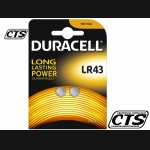 Bateria AG12 LR43 1.5V DURACELL (2szt.)