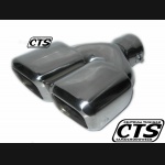Końcówka tłumika 40-55mm podwójna 235x189x95mm