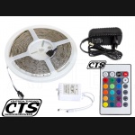 Taśma LED RGB - zestaw TAŚMA STEROWNIK ZASILACZ PILOT