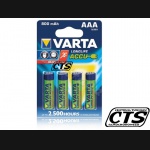 Akumulatorki R03 AAA - 4szt. - Varta Ready2use Ni-MH 800mAh