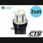 Żarówka W21W/5W 12V T20q 8 LED SMD5050 biała (2szt)