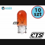 Żarówka WY5W 12V 5W W2.1x9.5D AMBER VISION (10szt.)